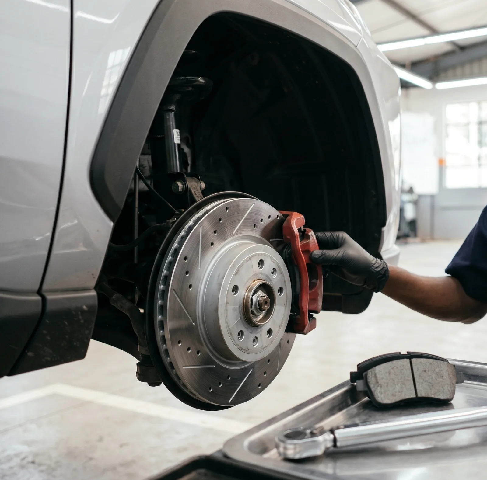 Brake Service at Pro-Wealth Automotive Garage