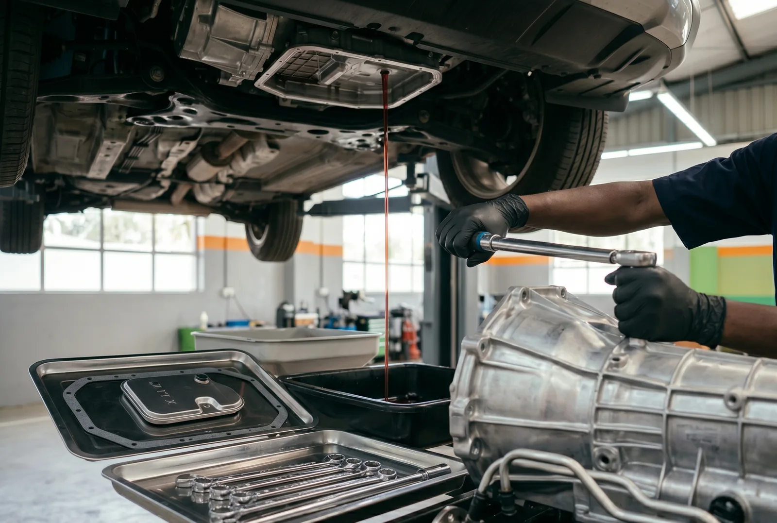 Transmission Service at Pro-Wealth Automotive Garage